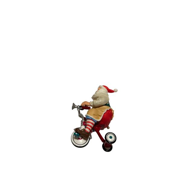 EUC Hallmark 2011 Toymaker Santa Series Tricycle Christmas Ornament - Picture 3 of 3